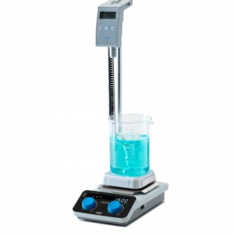 Agitator magnetic cu incalzire AREC 4 Digital cu termoregulator VTF