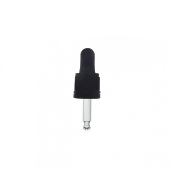 CAPAC NEGRU DIN18 CU PIPETA - 30 ML
