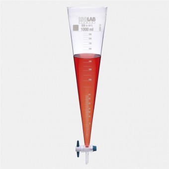 CON SEDIMENTARE CU ROBINET 1000 ML ISOLAB
