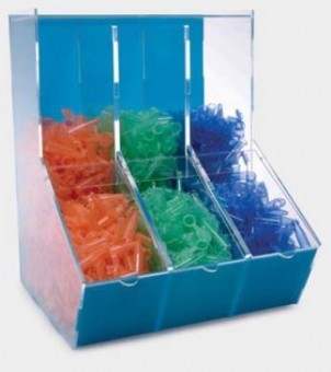 CUTIE DISPENSER, 3 COMPARTIMENTE 265 x 250 x 330 MM ISOLAB