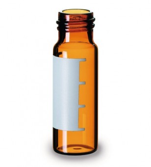 FIOLE STICLA BRUNA ND10 SPATIU ETICHETARE - 1.5 ML // SET 100 BUC 