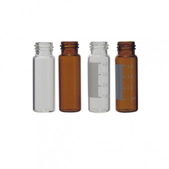 FLACON CROMATOGRAFIE BRUN - 4 ML