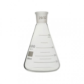 PAHAR ERLENMEYER CU SLIF 10 ML 14/23