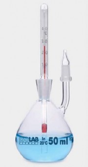 PICNOMETRU CALIBRAT CU TERMOMETRU 5 ML ISOLAB