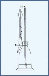 SET BIURETA SCHILLING 25 ML - REZERVOR 500 ML 