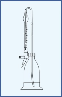 SET BIURETA SCHILLING 50 ML - REZERVOR 500 ML 