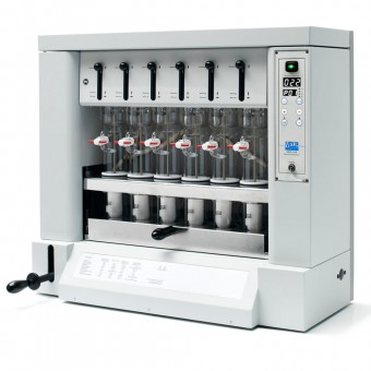 SISTEM DE EXTRACTIE SEMIAUTOMAT CU SOLVENTI CU 6 POZITII