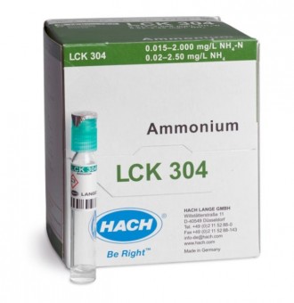 TEST CUVETA AMONIU 0,015-2,0 mg/l NH₄-N