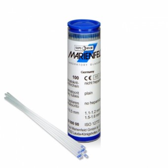 TUBURI MICROHEMATOCRIT 75 uL - SET 100 BUC