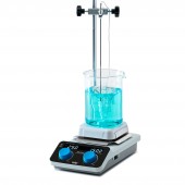 Agitator magnetic cu incalzire AREC 4 Digital cu sonda de temperatura Pt100, tija de sustinere si clema de fixare