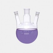 BALON FUND ROTUND 2 GATURI LATERALE 20° SLIF NS 29/32 2000 ML ISOLAB