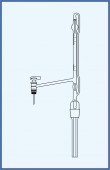 BIURETA PELLET ROBINET LATERAL STICLA SCHELLBACH ROBINET INTERMEDIAR 25 CLASA AS