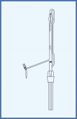 BIURETA PELLET VALVA PTFE 10 ML CLASA AS