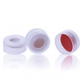 CAPAC SNAP-TOP SEPTA WHITE SILICON/RED PTFE