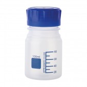 STICLA LABORATOR DIN PLASTIC GAT LARG GL45 - 100 ML 