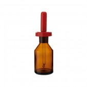 STICLA BRUNA CU CAPAC TIP PIPETA - 30 ML