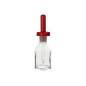 STICLA TRANSPARENTA CU CAPAC TIP PIPETA - 30 ML